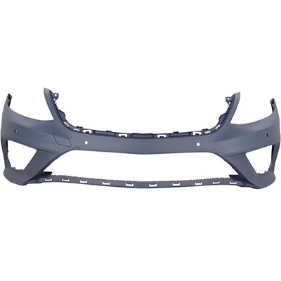 MERCEDES-BENZ S-CLASS (222)  FRONT BUMPER COVER PRIMED (S63)(W/SENSOR) **CAPA** OEM#22288024479999 2014-2015 PL#MB1000465C