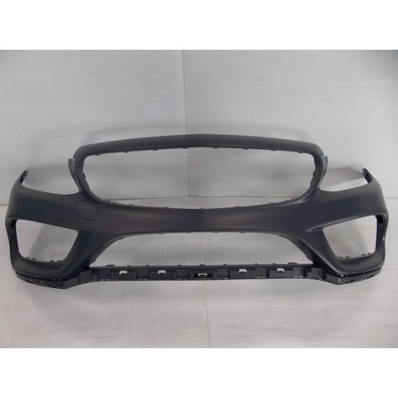 MERCEDES-BENZ C-CLASS SEDAN FRONT BUMPER COVER PRIMED (C300 W/SPORT)(C400/C450/C43) WO/SENSOR WO/SURROUND VIEW**CAPA OEM#2058801740649999 2015-2018 PL#MB1000477C