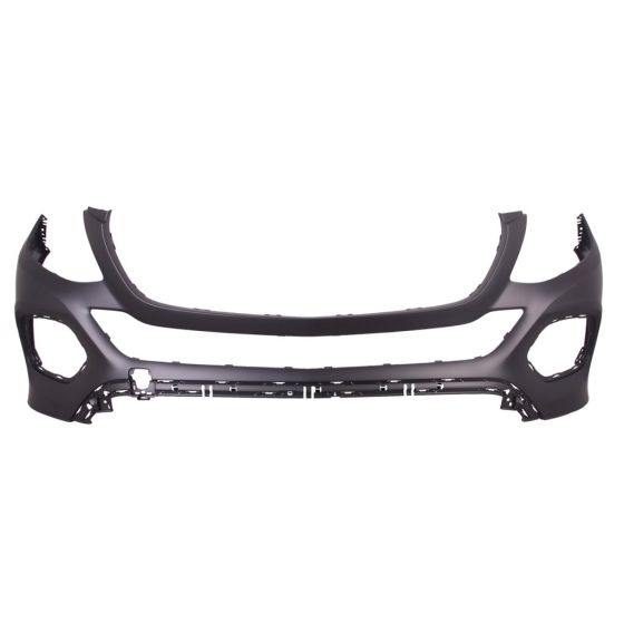 MERCEDES-BENZ GLE-CLASS SUV (166) FRONT BUMPER COVER PRIMED (WO/SPORT PKG)(W/ACTIVE PK ASSIST) OEM#16688592259999 2016-2019 PL#MB1000496