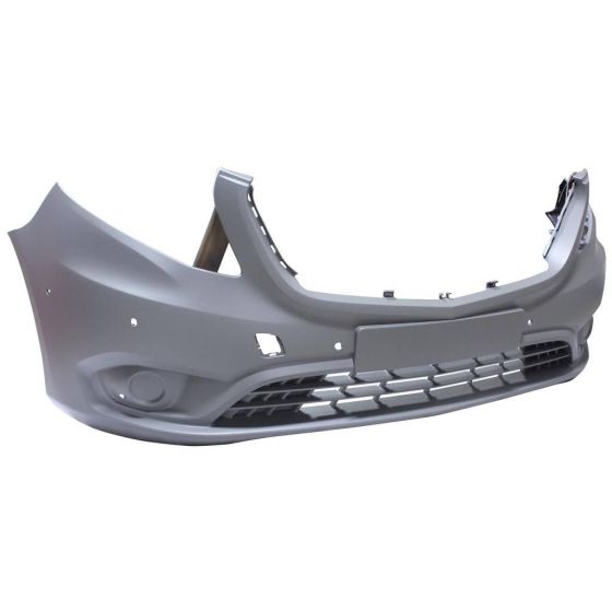 MERCEDES-BENZ METRIS  FRONT BUMPER COVER PRIMED (W/ACTIVE PK ASSIST)(WO/FOG) OEM#44788509259999 2016-2023 PL#MB1000508