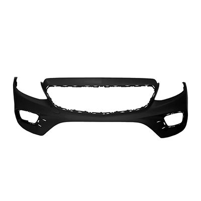 MERCEDES-BENZ E-CLASS SEDAN (213)  FRONT BUMPER COVER PRM-GRAY (WO/ACTIVE PARK ASSIST)(E43/53)**CAPA** OEM#21388568029999 2017-2020 PL#MB1000535C