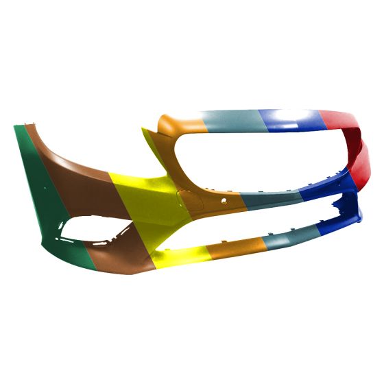 MERCEDES-BENZ C-CLASS SEDAN FRONT BUMPER COVER PRIMED (C300 WO/AMG)(W/ACTIVE PK SENSOR)(WO/SURROUND VIEW) **CAPA** OEM#20588090029999 2019-2021 PL#MB1000594C