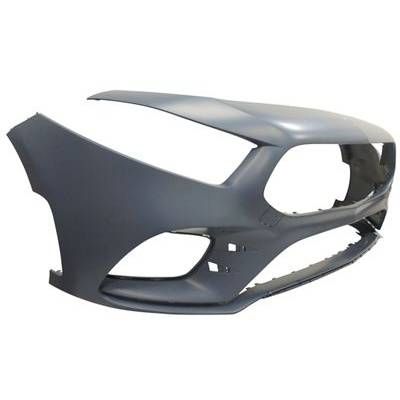 MERCEDES-BENZ A-CLASS SEDAN (177)  FRONT BUMPER COVER PRIMED (WO/ACTIVE PARK ASSIST)(WO/CAMERA)(A220 W/AMG) OEM#1778802601649999 2019-2022 PL#MB1000602