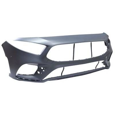 MERCEDES-BENZ A-CLASS SEDAN (177)  FRONT BUMPER COVER PRIMED (W/ACTIVE PARK ASSIST)(W/CAMERA)(A35)(A220 W/AMG) OEM#17788006039999 2019-2022 PL#MB1000604