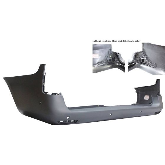 MERCEDES-BENZ METRIS  REAR BUMPER COVER PRIMED (W/ SENSOR)(W/BLIND SPOT DETECT) OEM#44788031009999 2016-2020 PL#MB1100390