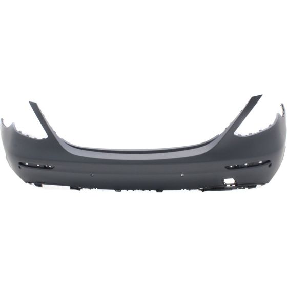 MERCEDES-BENZ E-CLASS SEDAN (213) REAR BUMPER COVER PRIMED (W/ACTIVE PK ASSIST)(EXC E300/350/400/450 W/LUXURY) **CAPA** OEM#2138850801649999 2017-2020 PL#MB1100402C