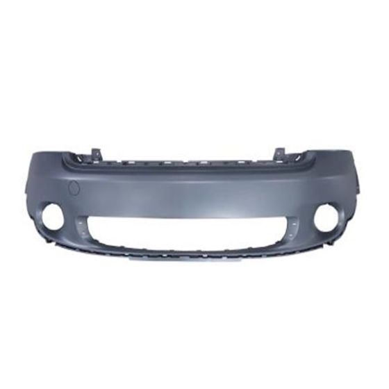 MINI COOPER COUNTRYMAN FRONT BUMPER COVER PRIMED (BASE MDL)(W/ CHROME TRIM) OEM#51119807196 2011-2016 PL#MC1000115