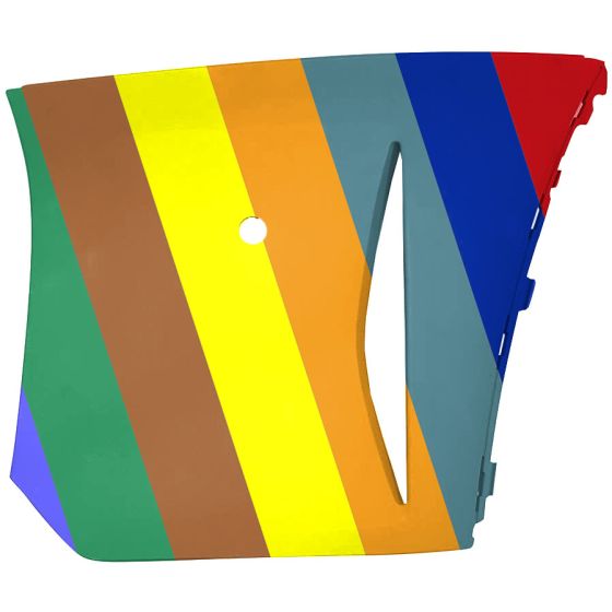 MINI COOPER HARDTOP 2DOORS SE (ELECTRIC) FRONT BUMPER SIDE COVER LEFT (Driver Side) PRIMED (W/SENSOR) OEM#51115A3EC83 2022-2024 PL#MC1016101