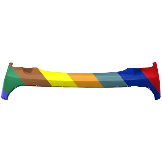 MINI COOPER HARDTOP 4DOORS REAR BUMPER COVER PRIMED (WO/SENSOR) OEM#51125A3CAC2 2022-2024 PL#MC1100166