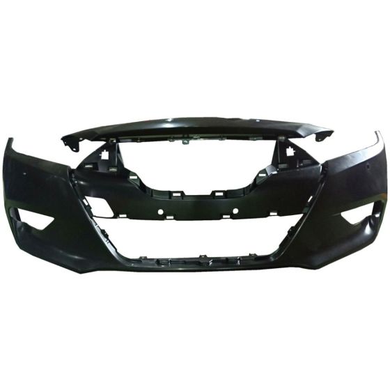 NISSAN(DATSUN) MAXIMA FRONT BUMPER COVER PRIMED (W/ SENSOR)(EXC S MDL) OEM#620224RB1H 2016-2018 PL#NI1000310