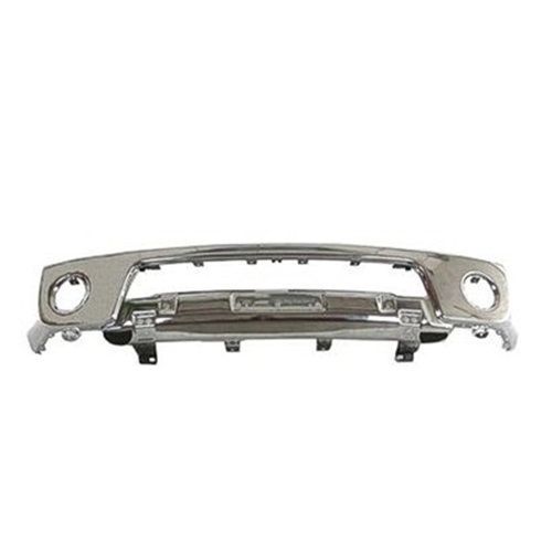 NISSAN(DATSUN) FRONTIER FRONT BUMPER CHROME (W/ROUND FOG HOLES )(ALSO FOR WO/FOG) OEM#62014EA800 2005-2008 PL#NI1002138