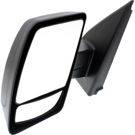 NISSAN(DATSUN) NV1500/2500/3500 DOOR MIRROR LEFT (Driver Side) PWR/N-HTD (BLACK CVR)(SINGLE ARM) OEM#963021PA7E-PFM 2012-2021 PL#NI1320233