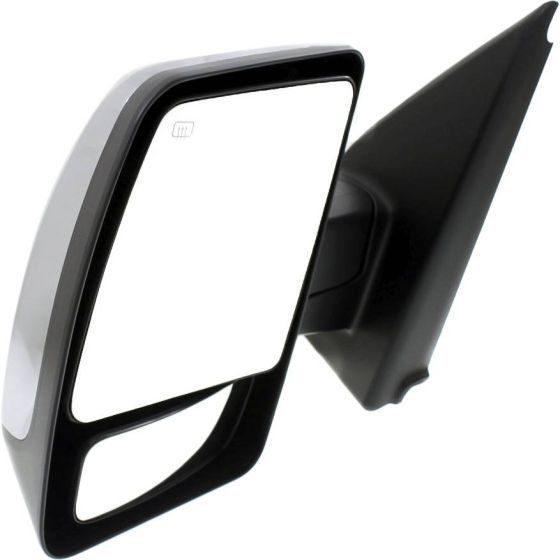 NISSAN(DATSUN) NV1500/2500/3500 DOOR MIRROR LEFT (Driver Side) POWER/HEATED (CHROME CVR)(SINGLE ARM) OEM#963021PA9E-PFM 2012-2021 PL#NI1320248