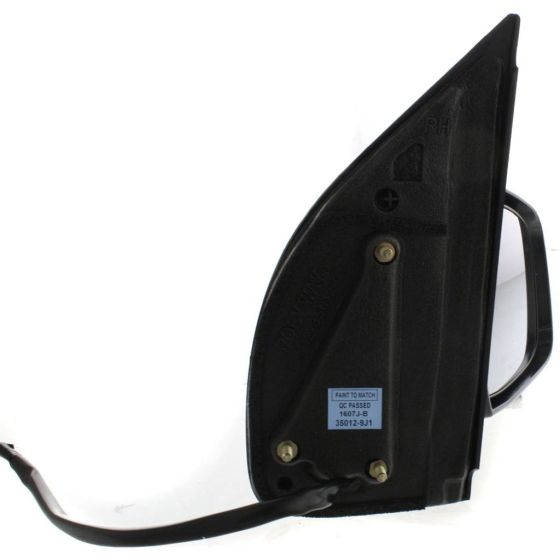 NISSAN(DATSUN) PATHFINDER DOOR MIRROR RIGHT (Passenger Side) POWER/HEATED (W/MEMORY)(PTM)(LE MDL)(11-12 SILVER EDITION) OEM#96301EA29E 2005-2012 PL#NI1321201