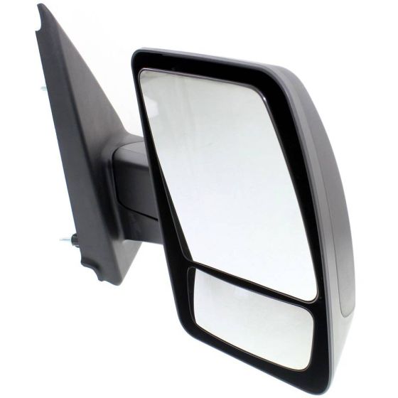 NISSAN(DATSUN) NV1500/2500/3500 DOOR MIRROR RIGHT (Passenger Side) MANUAL (BLACK CVR) (SINGLE ARM) OEM#963011PA6E-PFM 2012-2021 PL#NI1321232