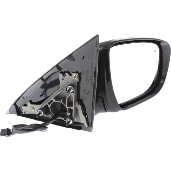 NISSAN(DATSUN) PATHFINDER DOOR MIRROR RIGHT (Passenger Side) POWER/HEATED W/O VIEW MONITOR OEM#963019PF9B-PFM 2017 PL#NI1321274