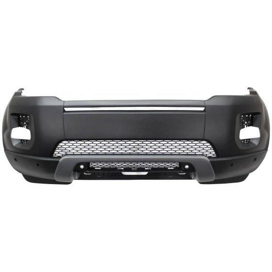 LAND ROVER RANGE ROVER EVOQUE FRONT BUMPER COVER PRIMED (WO/WASHER)(W/CAMERA)(PURE/PRESTIGE MDL)**CAPA** OEM#LR072588 2014-2015 PL#RO1000151C