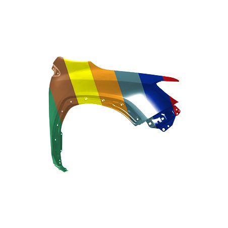 SUBARU WRX FENDER RIGHT (Passenger Side) (ALUM) OEM#57120VC0209P 2022-2023 PL#SU1241160