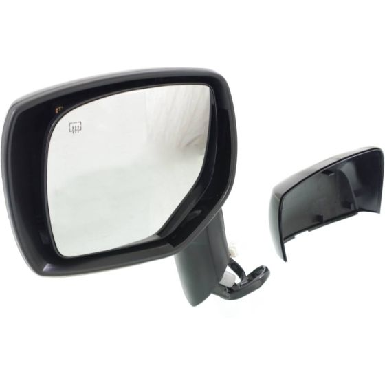SUBARU IMPREZA 2.0 DOOR MIRROR LEFT (Driver Side) POWER/HEATED (WO/SIGNAL)(PTD UPPER-CVR /TXT LWR-CVR) OEM#91036FJ210-PFM 2012-2014 PL#SU1320127