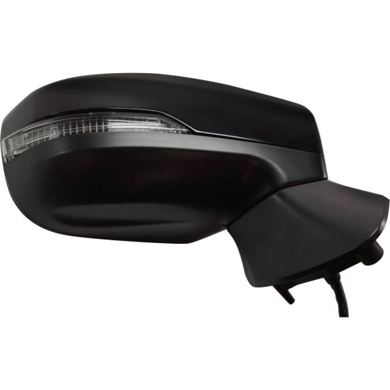 SUBARU IMPREZA WAGON  DOOR MIRROR RIGHT (Passenger Side) PWR/HTD/SIGNAL (WO/BSD)(PTM) OEM#91036FL07B-PFM 2017-2023 PL#SU1321156