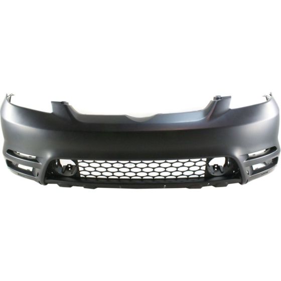 TOYOTA MATRIX FRONT BUMPER COVER PRIMED (XRS/XR)(W/SPOILER) OEM#5211902918 2003-2004 PL#TO1000237