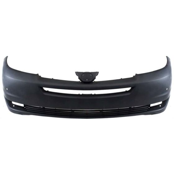 TOYOTA SIENNA  FRONT BUMPER COVER PRIMED (W/O Park Sensor)(W/Radar Cruise)**CAPA** OEM#52119AE902 2004-2005 PL#TO1000271C