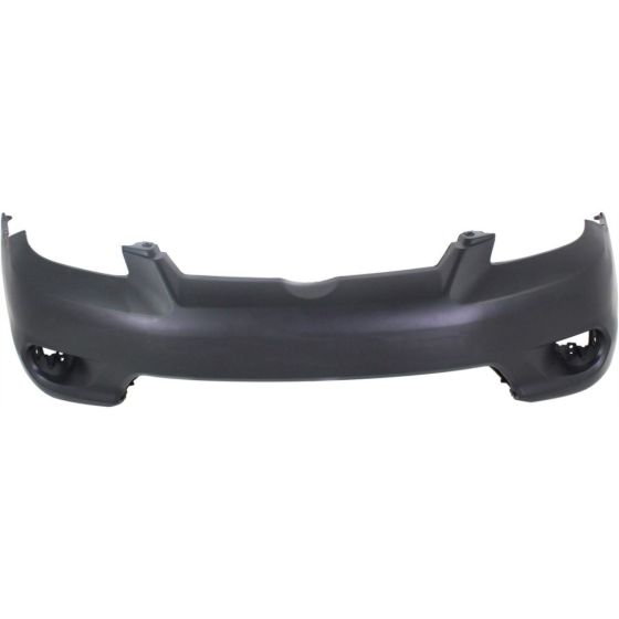TOYOTA MATRIX FRONT BUMPER COVER BLACK (BASE/ XR)(W/O SPOILER) OEM#5211902953-PFM 2005-2007 PL#TO1000346