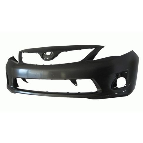 TOYOTA COROLLA/SEDAN FRONT BUMPER COVER PRIMED (W/SPOILER)**CAPA** OEM#5211903902 2011-2013 PL#TO1000373C