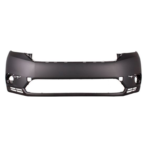 TOYOTA HIGHLANDER FRONT BUMPER COVER PRIMED OEM#521190E914 2011-2013 PL#TO1000374