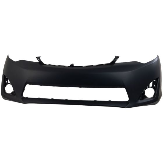 TOYOTA CAMRY FRONT BUMPER COVER PRIMED ( L/LE/XLE)(WO/SENSOR) OEM#5211906974 2012-2014 PL#TO1000378