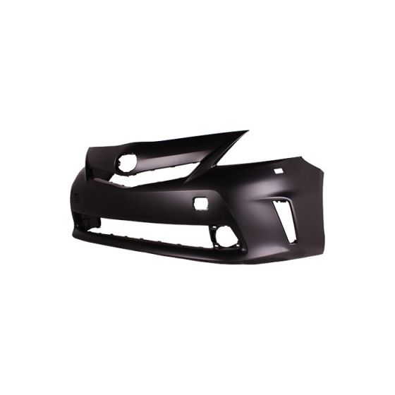 TOYOTA PRIUS V  FRONT BUMPER COVER PRIMED (W/ WASHER)(WO/SENSOR) **CAPA** OEM#5211947924 2012-2014 PL#TO1000390C