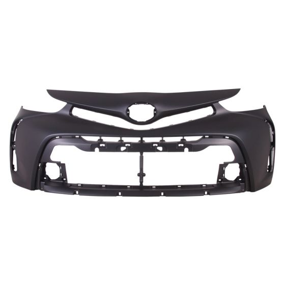 TOYOTA PRIUS V FRONT BUMPER COVER PRIMED OEM#5211947949 2015-2017 PL#TO1000410