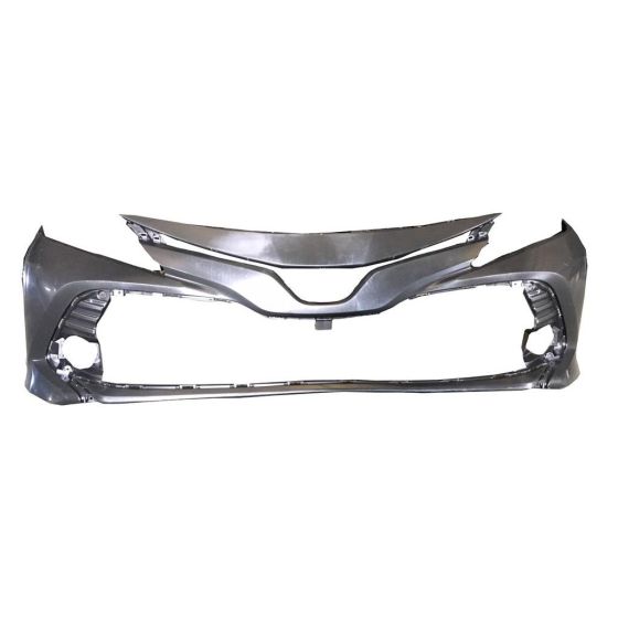 TOYOTA CAMRY FRONT BUMPER COVER PRIMED (L/LE/XLE)(WO/SENSOR)**CAPA** OEM#521190X936 2018-2020 PL#TO1000438C