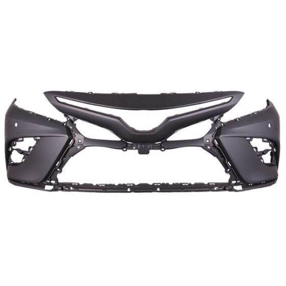 TOYOTA CAMRY  FRONT BUMPER COVER PRIMED (XSE)(W/SENSOR)(WO/CAMERA) OEM#521190X939 2018-2019 PL#TO1000441