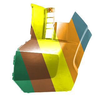 TOYOTA TUNDRA FRONT BUMPER SIDE COVER LEFT (Driver Side) PRIMED (WO/SENSOR)(WO/WHEEL OPENING MLDG)(SR) OEM#521130C909 2022-2024 PL#TO1016104