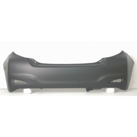 TOYOTA YARIS HATCHBACK(5DOORS) REAR BUMPER COVER PRIMED (CE/L/LE)(JAPAN) OEM#5215952966 2012-2014 PL#TO1100298