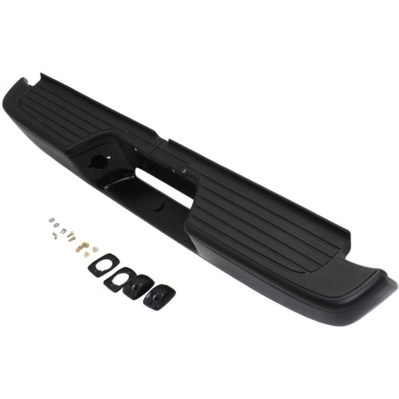 TOYOTA TACOMA STEP BUMPER ASSEMBLY BLACK (W/PAD)(W/BKT)(STD BED) OEM#002283598201 1995-2000 PL#TO1102214