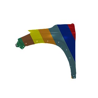 TOYOTA COROLLA CROSS HYBRID FENDER LEFT (Driver Side) **CAPA** OEM#538020A010 2023 PL#TO1240282C