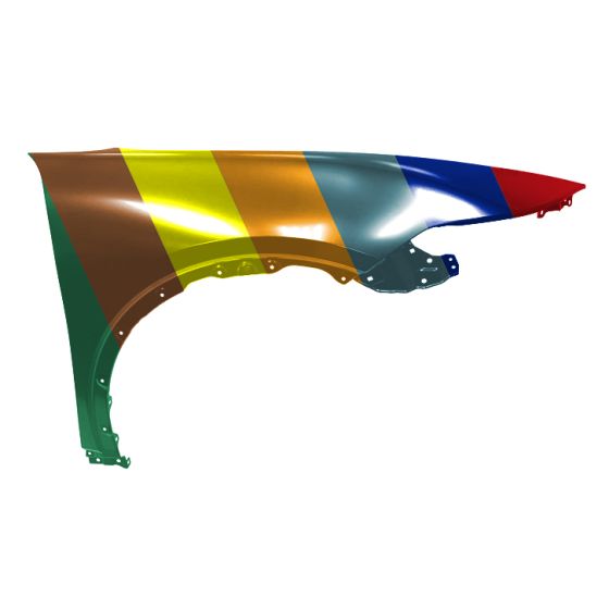 TOYOTA CROWN FENDER RIGHT (Passenger Side) OEM#5380130B00 2023 PL#TO1241288