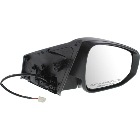 TOYOTA RAV4 DOOR MIRROR RIGHT (Passenger Side) PWR/N-HTD (WO/SIGNAL)(TXT-CVR) OEM#879100R070 2013-2014 PL#TO1321309