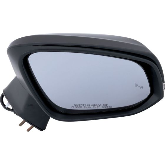 TOYOTA RAV4 HYBRID  DOOR MIRROR RIGHT (Passenger Side) PWR/HTD/SIGNAL/PUDDLE (W/BLIND DETECT)(W/CAMERA)(PTM CVR) OEM#879100R500C1 2019-2021 PL#TO1321386