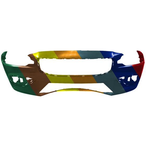 VOLVO VOLVO V60 FRONT BUMPER COVER PRIMED (WO/WASH)(WO/PARALLEL PK ASSIST)(EXC R DESIGN) **CAPA** OEM#36011940 2019-2023 PL#VO1000248C