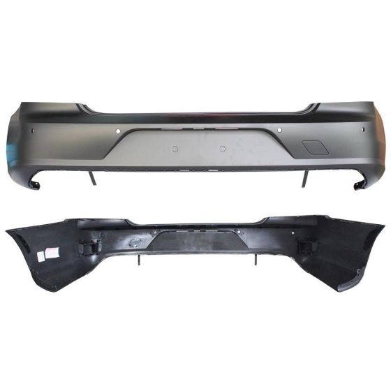 VOLVO VOLVO S90 REAR BUMPER COVER PRIMED (W/BLIS)(W/PK SENSOR)(WO/PK ASSIST) OEM#398443978 2017-2019 PL#VO1100177