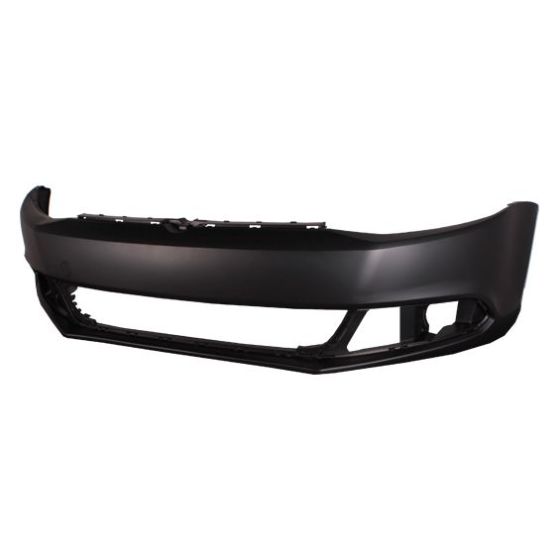 VOLKSWAGEN JETTA SEDAN (EXC GLI) FRONT BUMPER COVER PRIMED (WO/SENSOR)**CAPA** OEM#5C6807217DGRU 2011-2014 PL#VW1000190C