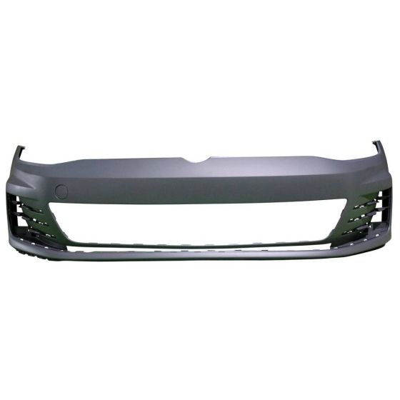 VOLKSWAGEN GTI  FRONT BUMPER COVER PRIMED (WO/WASHER)(WO/SENSOR) **CAPA** OEM#5GM807217HGRU 2015-2017 PL#VW1000209C
