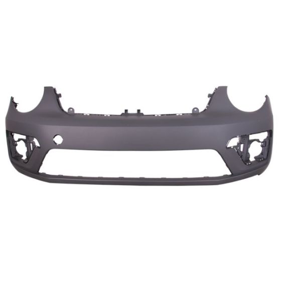 VOLKSWAGEN BEETLE FRONT BUMPER COVE PRIMED (WO/SENSOR)(14-16 R-LINE/GSR ONLY)**CAPA** OEM#5C5807217ANGRU 2014-2019 PL#VW1000215C