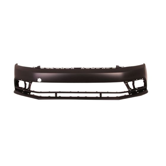 VOLKSWAGEN JETTA SEDAN (EXC GLI) FRONT BUMPER COVER PRIMED (WO/SENSOR)(EXC 18 WOLFBURG) OEM#5C6807217AGGRU 2015-2018 PL#VW1000220