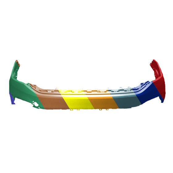 VOLKSWAGEN TIGUAN FRONT BUMPER COVER UPPER PRIMED (WO/CAMERA) OEM#5NN807217AKGRU 2022-2023 PL#VW1014105