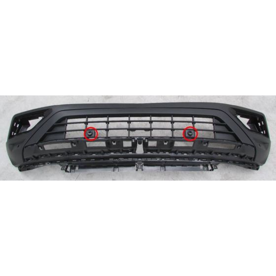 VOLKSWAGEN ATLAS  FRONT BUMPER COVER LOWER TXT-BLACK (W/2 SENSOR)(WO/CAMERA)(EXC R-LINE)**CAPA** OEM#3CN8059019B9 2018-2020 PL#VW1015101C