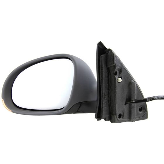 VOLKSWAGEN JETTA SEDAN (GEN 5) DOOR MIRROR ASSEMBLY LEFT (Driver Side) POWER/HEATED (W/SIGNAL)(W/O PUDDLE LAMP) OEM#1K1857507DJ9B9-PFM 2005-2010 PL#VW1320122